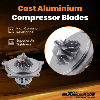 Turbocharger Cartridge compatible for Ford F-250 Super Duty 6.4L 2008-2010 Low Pressure