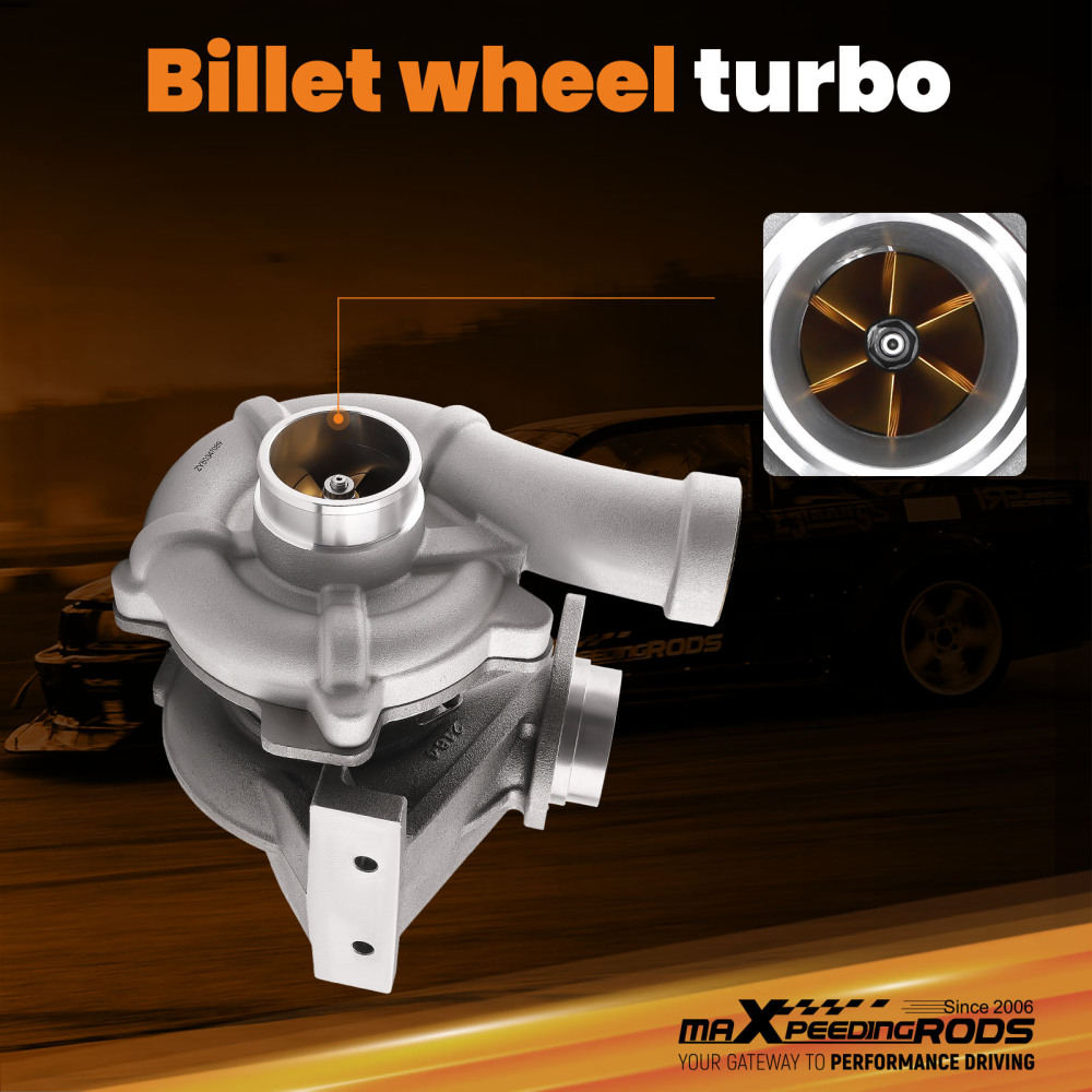 Billet Turbo Turbocharger compatible for Ford F-250 F-350 F-450 6.4L 2008 2009 2010 Diesel
