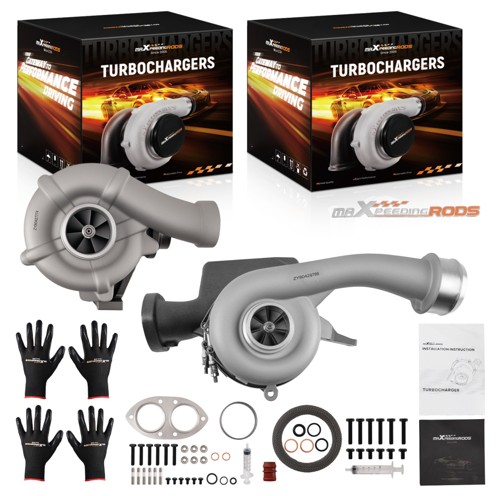 Turbo Set 2008-2010 for F250 F350 F450 F550 6.4L Powerstroke High + Low Pressure