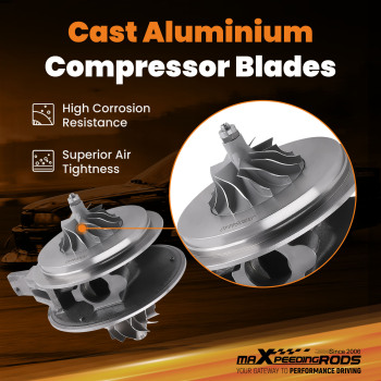 New Turbo Cartridge compatible for Ford 6.4 F250 F350 F450 2008 2009 2010 Turbocharger Core