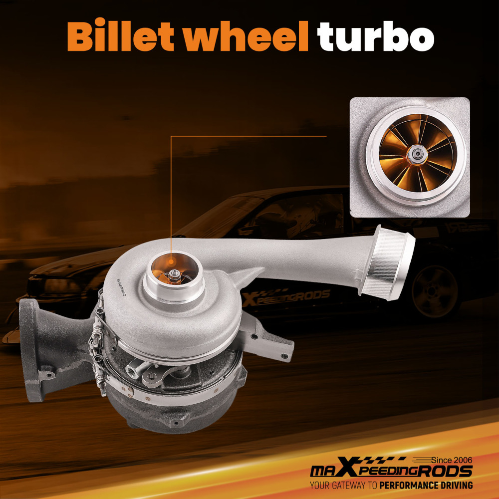 Billet High Pressure Turbo compatible for Ford F250 350 6.4L 2008 2009 2010 Super Duty V8
