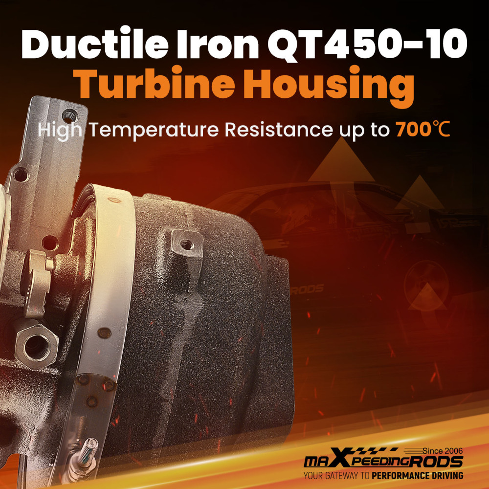 Turbo High Pressure compatible for Ford F250 F350 F450 F550 6.4L compatible for V8 Super Duty 08-10 Diesel