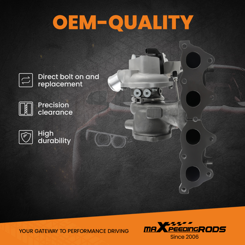 Turbo compatible for Hyundai Kia Optima 2016-2020 Sonata 1.6L 2015-2019 Eco Sedan 4-Door