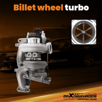 Upgraded Billet Turbocharger compatible for Kia Sorento compatible for Hyundai Sonata 2.0 2015-2019 Turbo