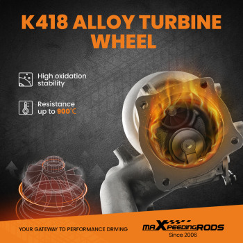 Turbocharger Turbo compatible for Kia Hyundai Sonata Santa Fe Optima 2.0L Theta 2 2016-2019