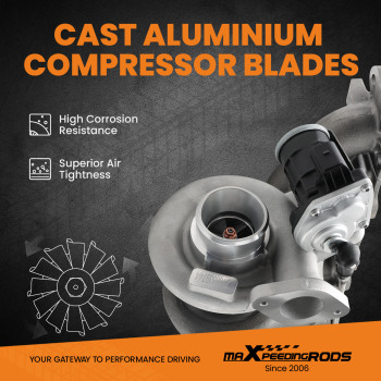 Turbocharger Turbo compatible for Kia Hyundai Sonata Santa Fe Optima 2.0L Theta 2 2016-2019