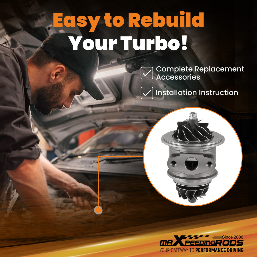 TURBOCOMPRESSORE CORE ASSY compatibile per HYUNDAI ELANTRA 2.0 CRDi 83 Kw 113 CV 49173-02401