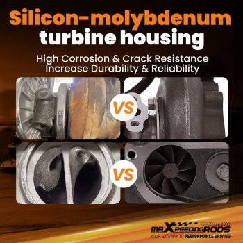 Upgraded Billet Turbo Turbocharger compatible for Kia Forte compatible for Hyundai Veloster 1.6L 2013-2017