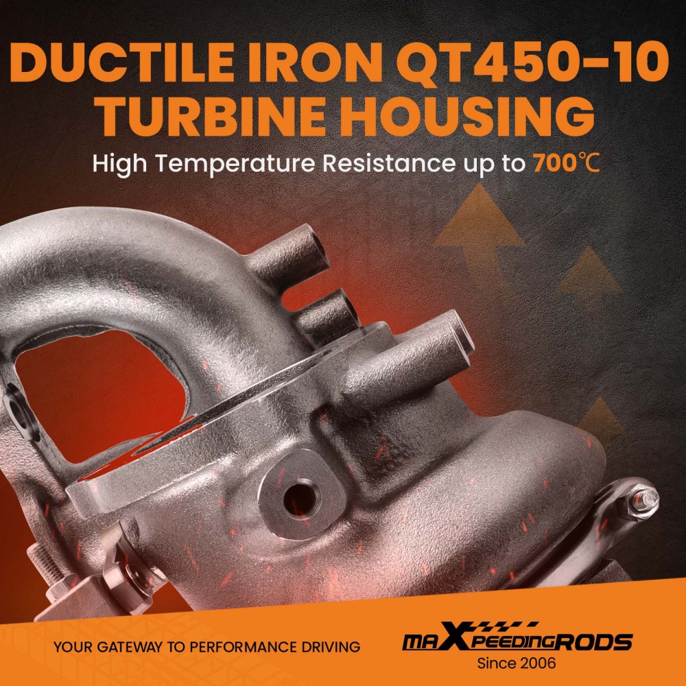 K03 Turbocharger compatible for Hyundai Veloster Turbo Hatchback 3-Door 1.6L 2013-2017