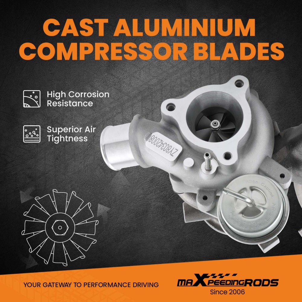 K03 Turbocharger compatible for Hyundai Veloster Turbo Hatchback 3-Door 1.6L 2013-2017