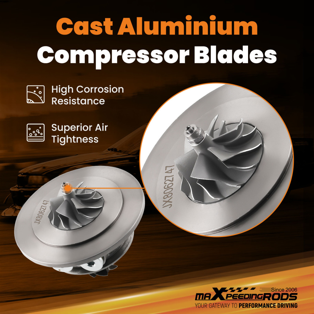 Turbocharger Cartridge compatible for Hyundai Sonata Eco 1.6L L4 2015 2016 2017 2018 2019