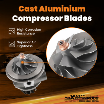 Turbo CHRA Cartridge 2.0L compatible for Hyundai Sonata compatible for Kia Sorento Optima 2015-2019TD04L