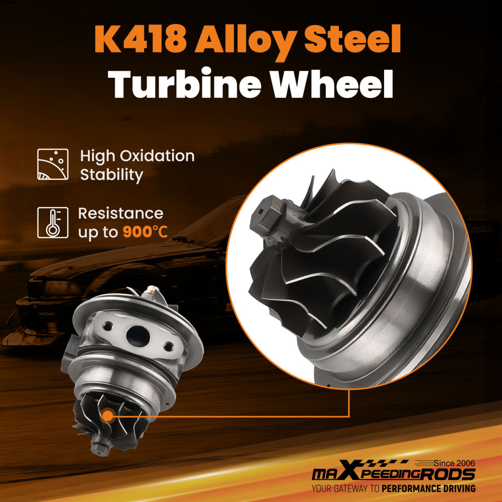 Turbo CHRA Cartridge 2.0L compatible for Hyundai Sonata compatible for Kia Sorento Optima 2015-2019TD04L