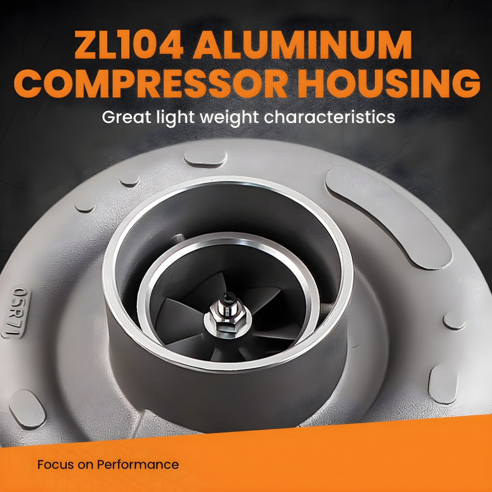 HX55W TURBO TUBRINA TURBOCOMPRESSORE compatibile per CUMMINS TRUCK, BUS ISM, ISME, M11