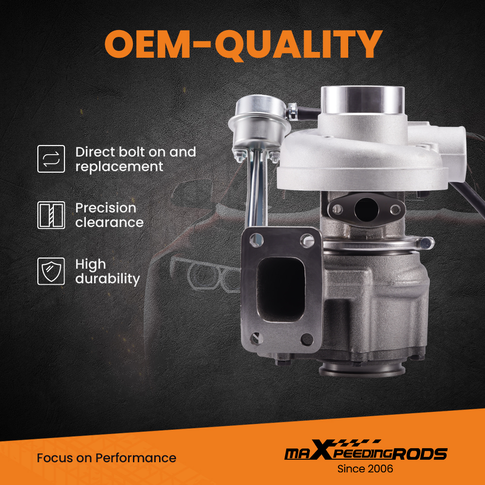 HX30W Turbo Charger compatible for Cummins 4BT 3.9L 110HP 3592015 3538288 1995-2006