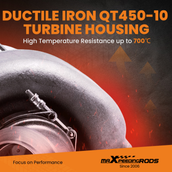 Turbocharger Turbo compatible for Dodge Ram Cummins Diesel VGT 6.7 L6 HE351VE 2007-2012