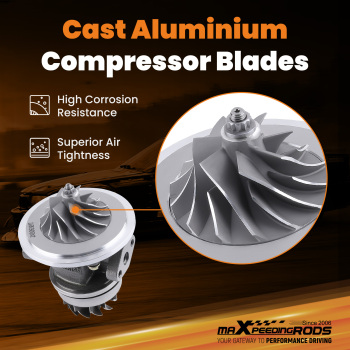 H1C Turbo CHRA Cartridge compatible for Cummins 4TA-390 4BT 3.9 3802290 Turbocharger