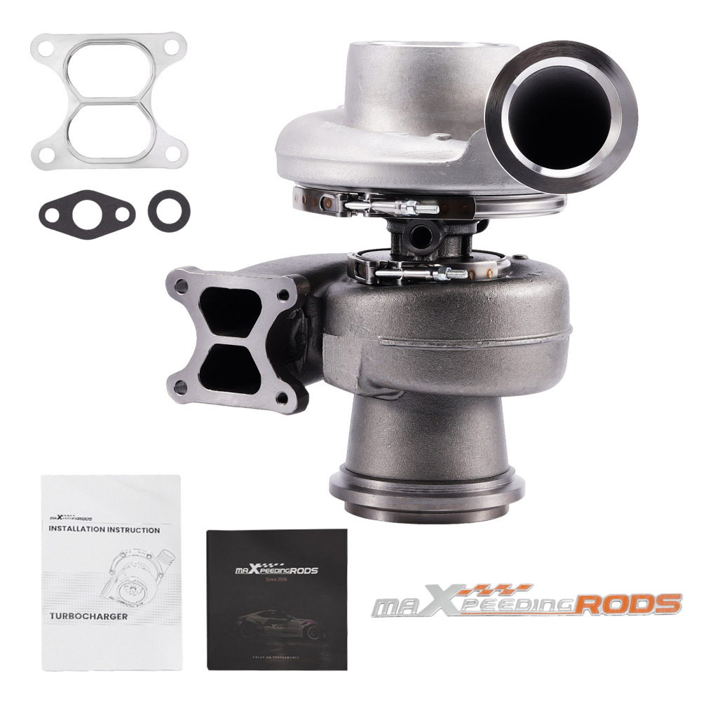 HX55 Billet Turbo compatible for charger compatible for Cummins ISX1ISX compatible for Signature 450 Twin-Scroll