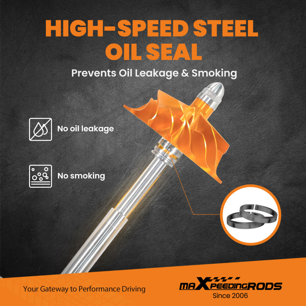 HX55 Billet Turbo compatible for charger compatible for Cummins ISX1ISX compatible for Signature 450 Twin-Scroll