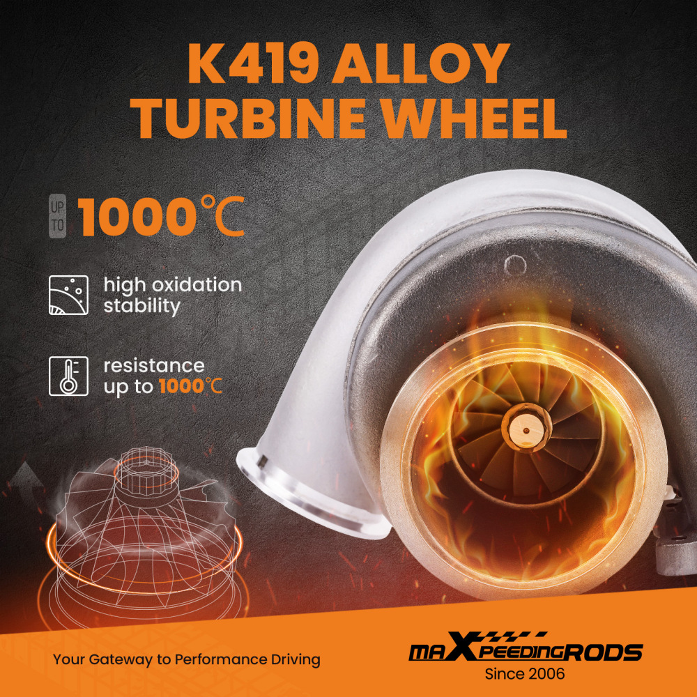 Billet Wheel Turbocharger compatible for Cummins ISX1, ISX Signature 450 Twin-Scroll