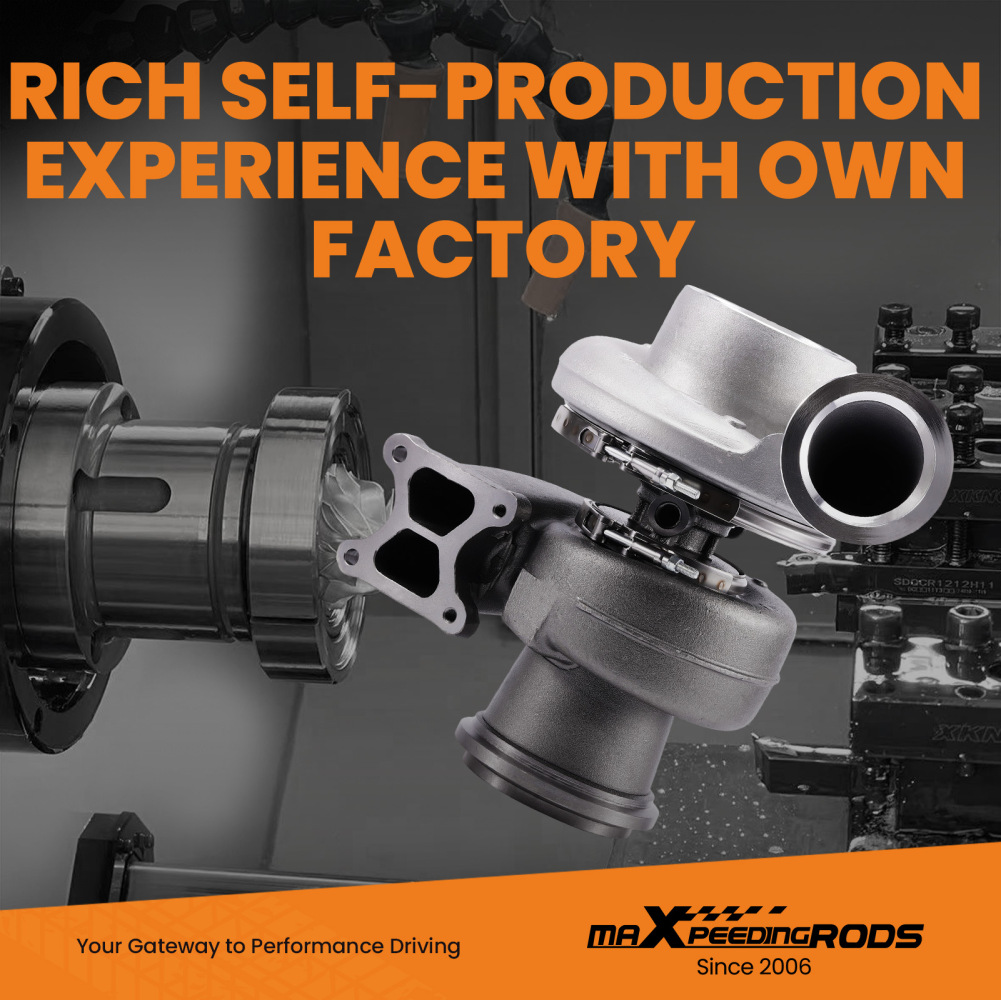 Billet Wheel Turbocharger compatible for Cummins ISX1, ISX Signature 450 Twin-Scroll