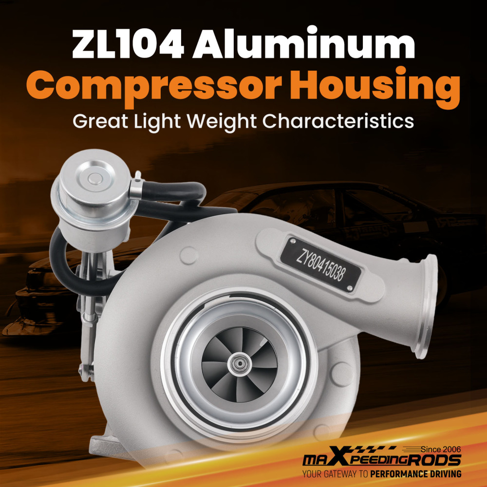 Diesel Turbocharger compatible for Cummins 6BTAA Truck Bus 1996-2005 4050267 Twin-Scroll