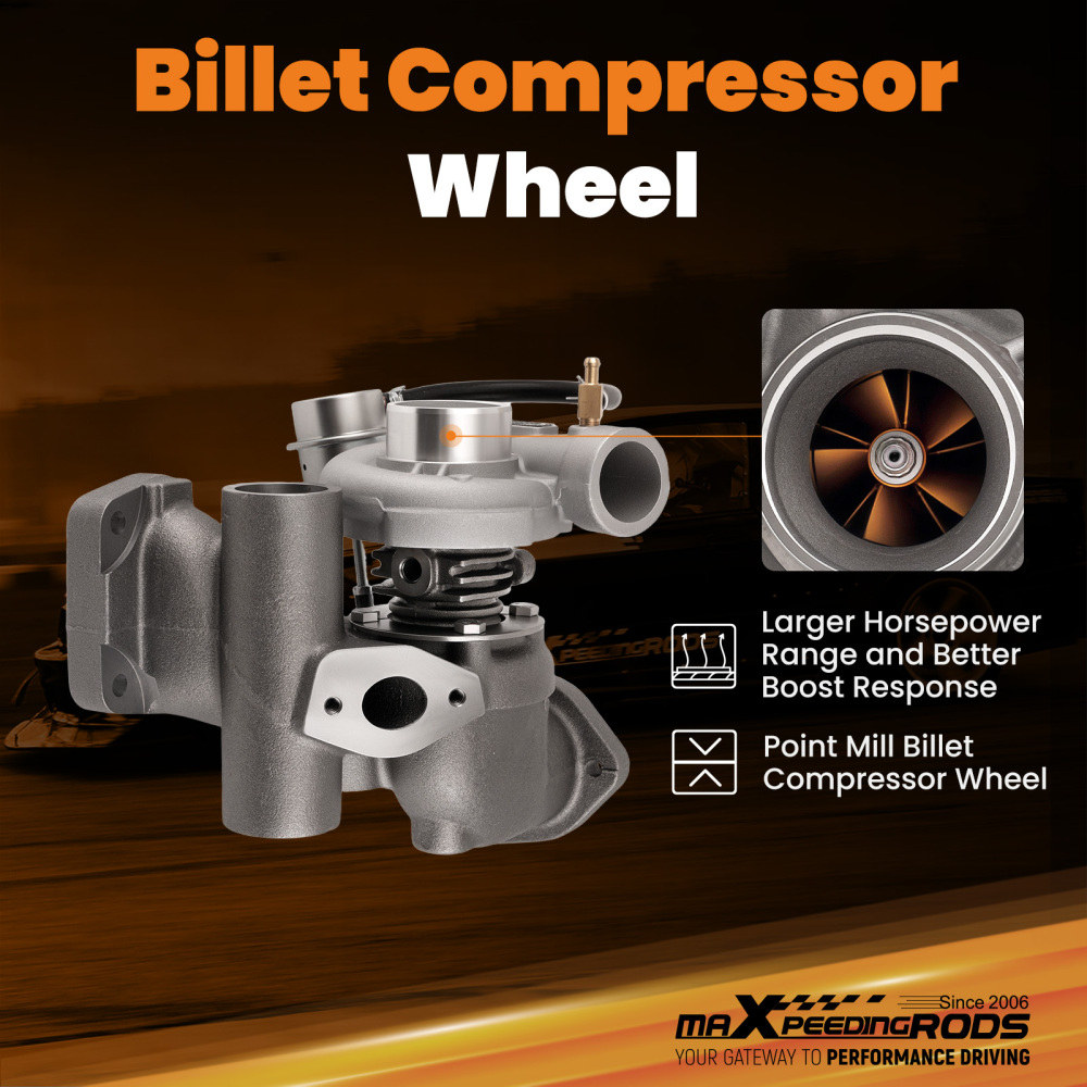 Upgrade Turbocharger 452055-5004S compatible for Land Rover Defender 2.5 TDI 126HP 300TDI