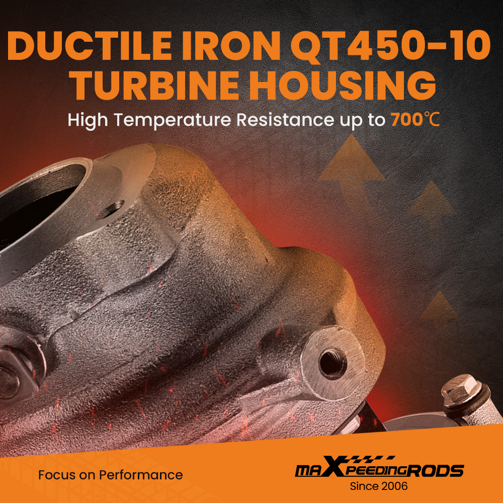 Turbocharger Compatible for Saab 9-3 I 2.0L T Engine B205E 150 PS /110 kW 2000-2003 Turbo Turbolader