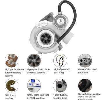 Turbocharger compatible for SAAB 9-3 9-5 B205E B235E for GT1752S 452204 Turbo Turbolader
