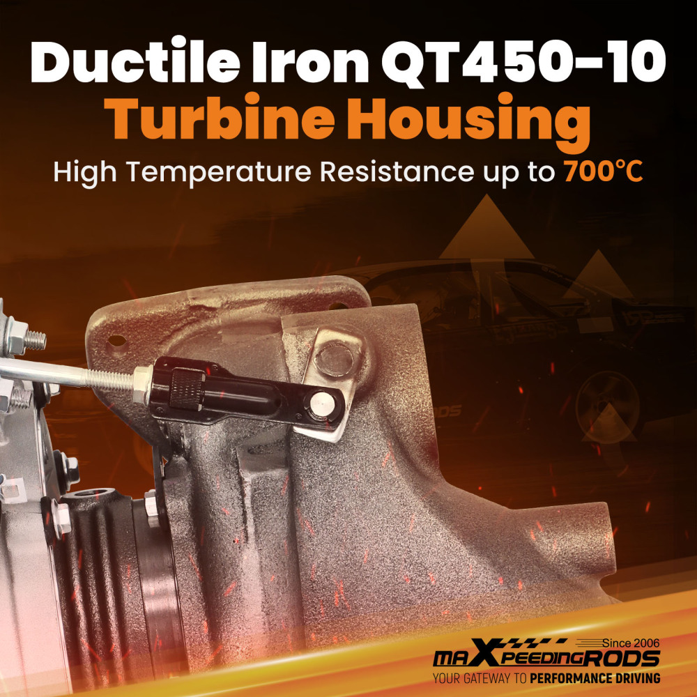 TURBOCOMPRESSORE compatibile per LAND ROVER DEFENDER TD5 MDI 525 2.5L 4X4 2495CCM 90KW 122PS