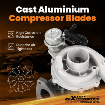 Turbocharger Turbocompresseur compatible pour Land Rover Defender TD5 MDI 525 2.5L 4x4 NEW