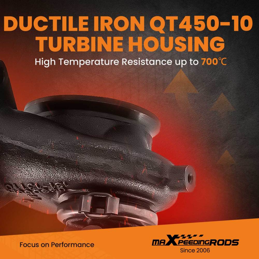 TD03 Turbo Turbocharger compatible for Citroen Jumper compatible for Fiat Ducato compatible for Peugeot Boxer 2.2 HDI 49131-05210