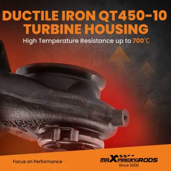 TD03 Turbo Turbocharger compatible for Citroen Jumper compatible for Fiat Ducato compatible for Peugeot Boxer 2.2 HDI 49131-05210