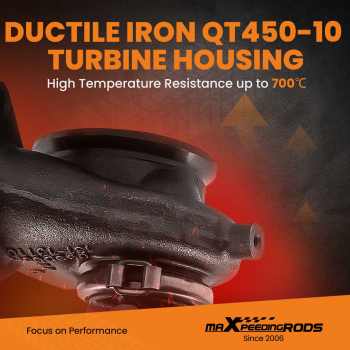 TD03 Turbo Turbocharger compatible for Citroen Jumper compatible for Fiat Ducato compatible for Peugeot Boxer 2.2 HDI 49131-05210