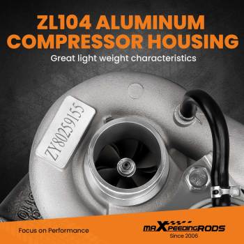 TD03 Turbo Turbocharger compatible for Citroen Jumper compatible for Fiat Ducato compatible for Peugeot Boxer 2.2 HDI 49131-05210