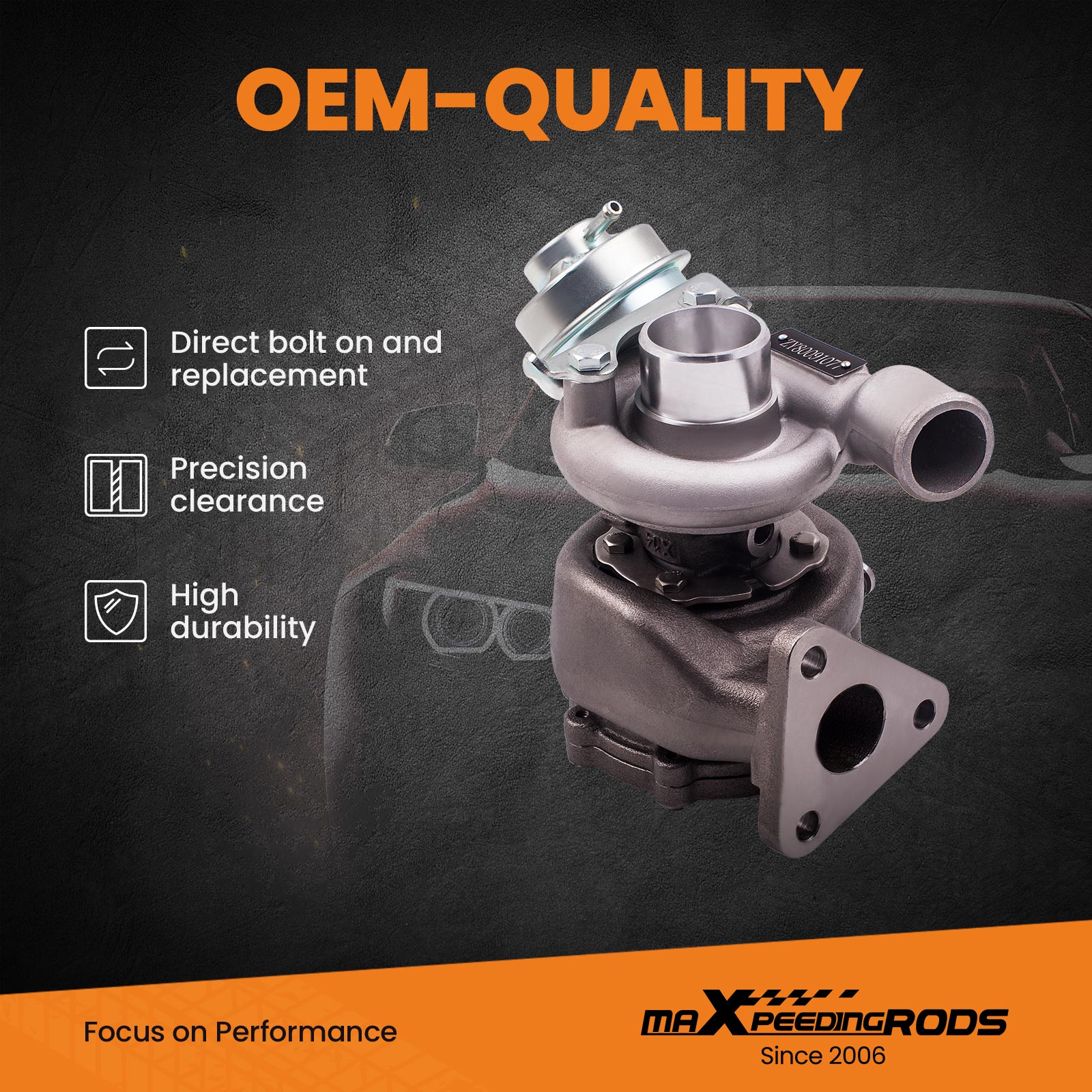 エース Maxpeedingrods-Performance Auto Parts Turbocharger
