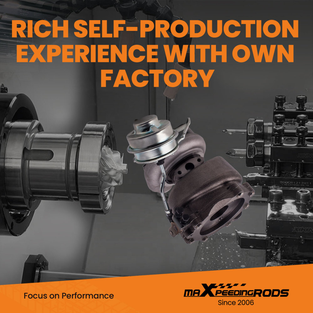 Turbocharger compatible for Opel Corsa C 1.7 CDTI 49131- 06003 TD03 74Kw 100HP Z17DTH Turbo