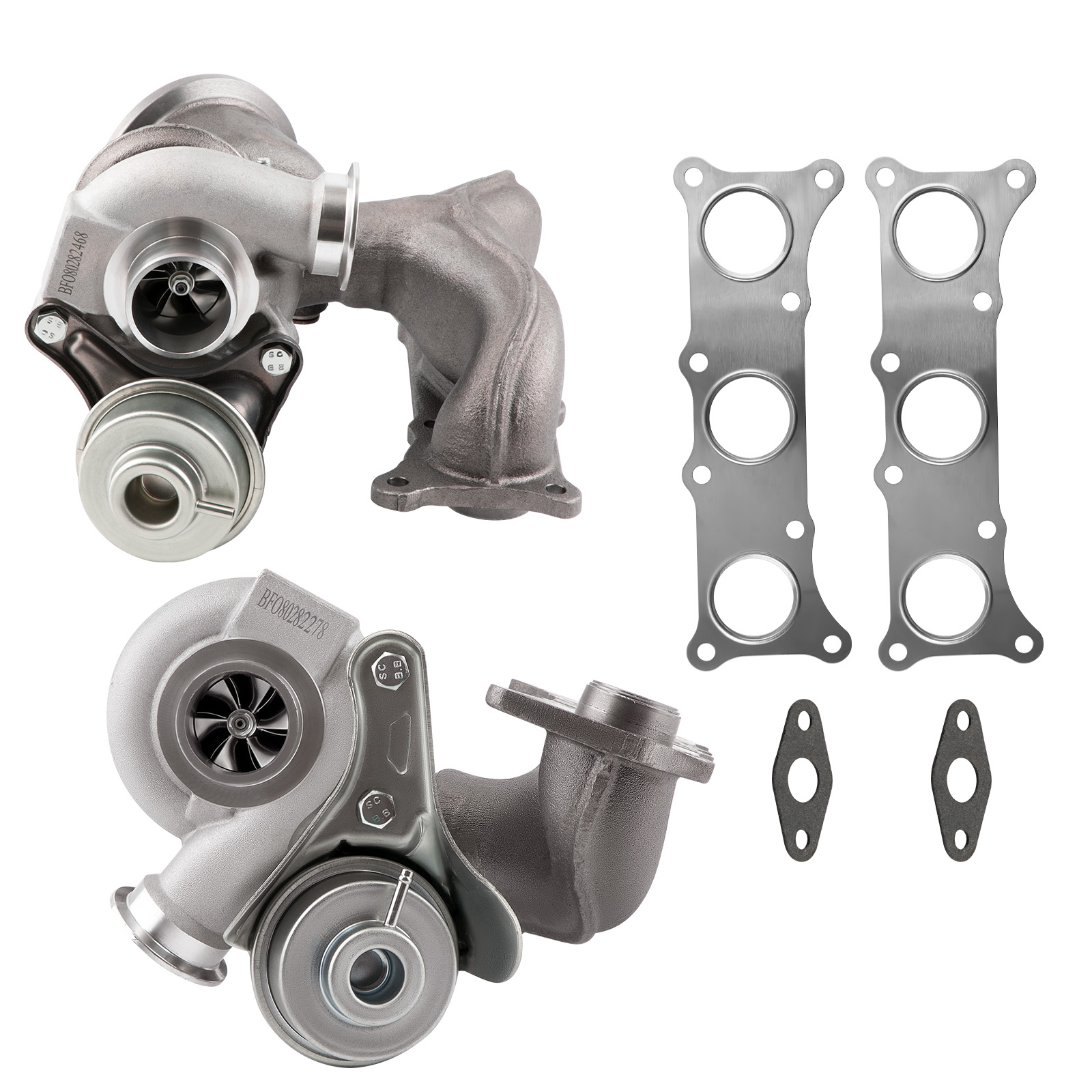 Twin Billet Turbo compatible for Charger compatible for BMW N54