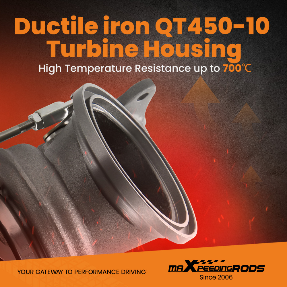 Billet Wheel Turbo compatible for charger compatible for BMW 135i 335I 335xi N54 3.0L E82 E88 E90 E91 E92