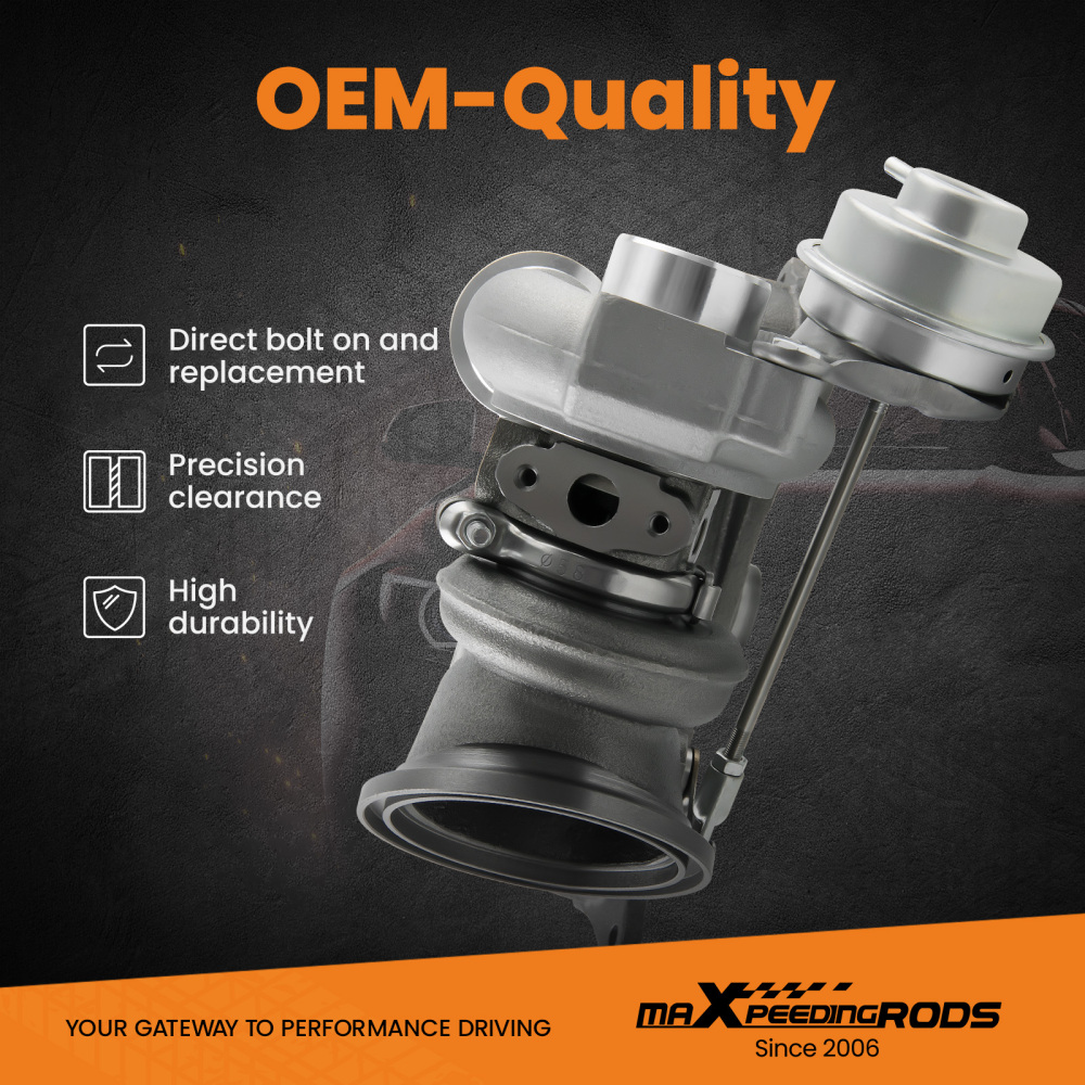 Billet Wheel Turbo compatible for charger compatible for BMW 135i 335I 335xi N54 3.0L E82 E88 E90 E91 E92