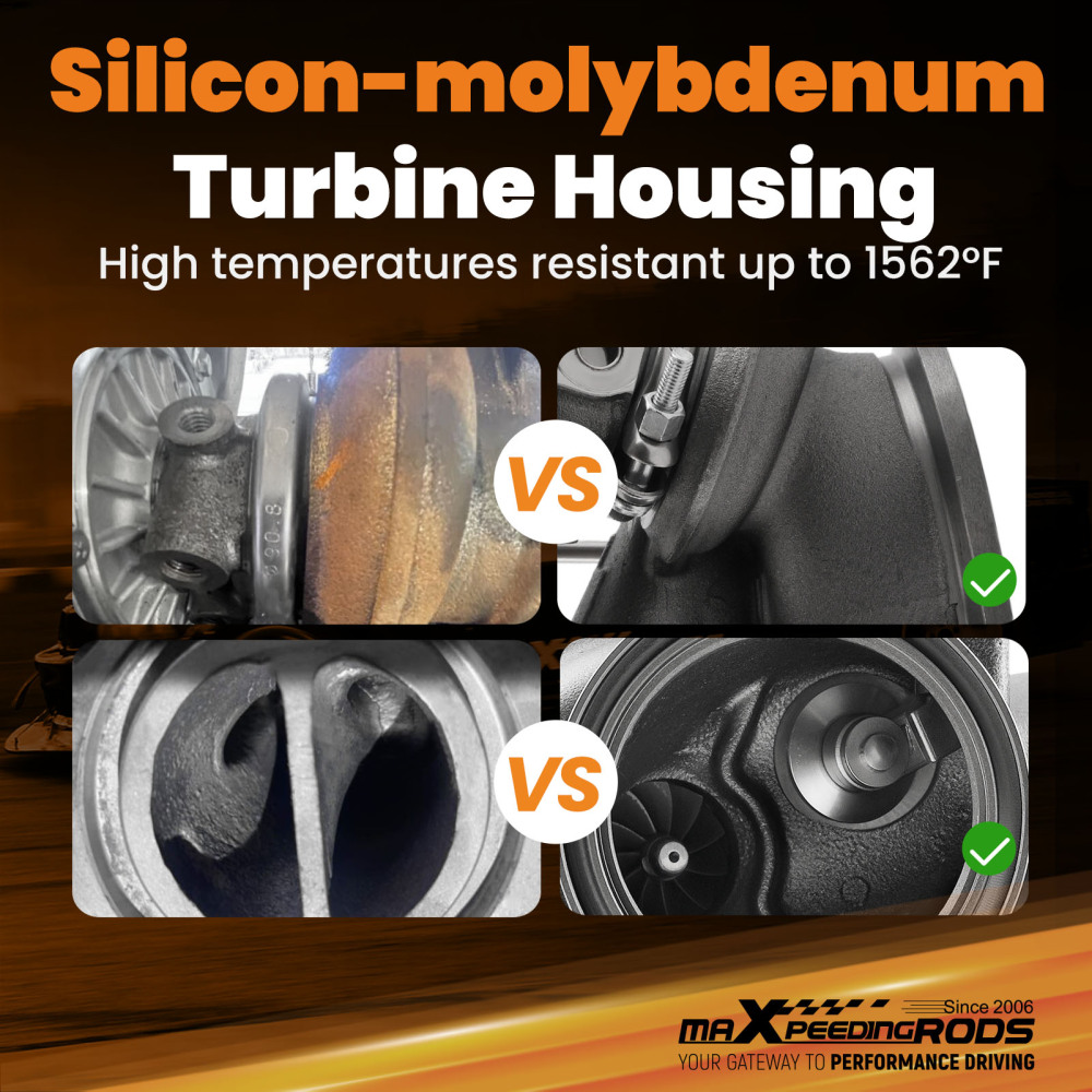 Billet Right Side Turbo compatible for BMW 135i 335i 335xi 3.0L N54 E90/E91/E92/E93 06-11