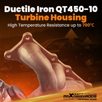 Turbo compatible for BMW X6 35i 740i 740Li 3.0L N54 N54B30 2008-2016 TD03 Turbocharger