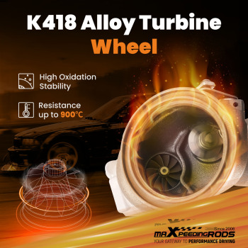 Turbo compatible for BMW X6 35i 740i 740Li 3.0L N54 N54B30 2008-2016 TD03 Turbocharger