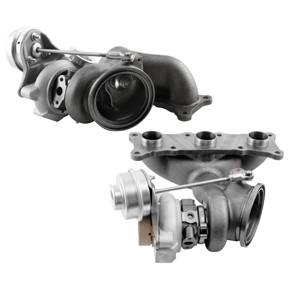 Twin Turbo Turbocharger compatible for BMW X6 2008-16 740i 740Li xDrive N54 TD03 3.0L