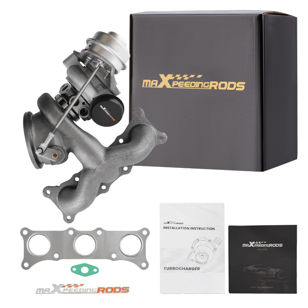 Turbo Turbocharger compatible for BMW 740i 2010-2015 740Li 740Li xDrive X6 3.0L TD03 Rear