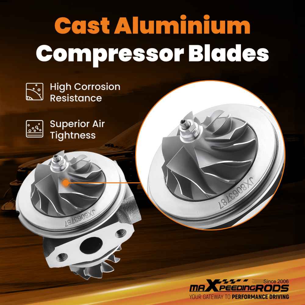 Turbo Cartridge CHRA compatible for BMW 740i 740Li F01 F02 F03 F04 N54B30 3.0L 326HP 240KW