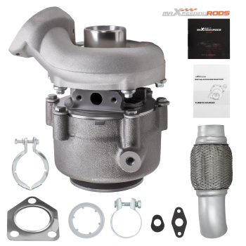 Turbocharger w/ Flexible Pipe compatible for BMW 1 3 Series E87 E90 49135-05671 150HP