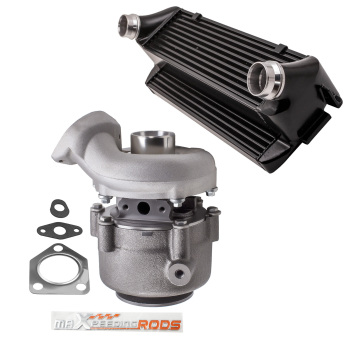 Turbocharger + Intercooler 49135-05671 compatible for BMW E90 320D 120D 163HP M47TU2D20