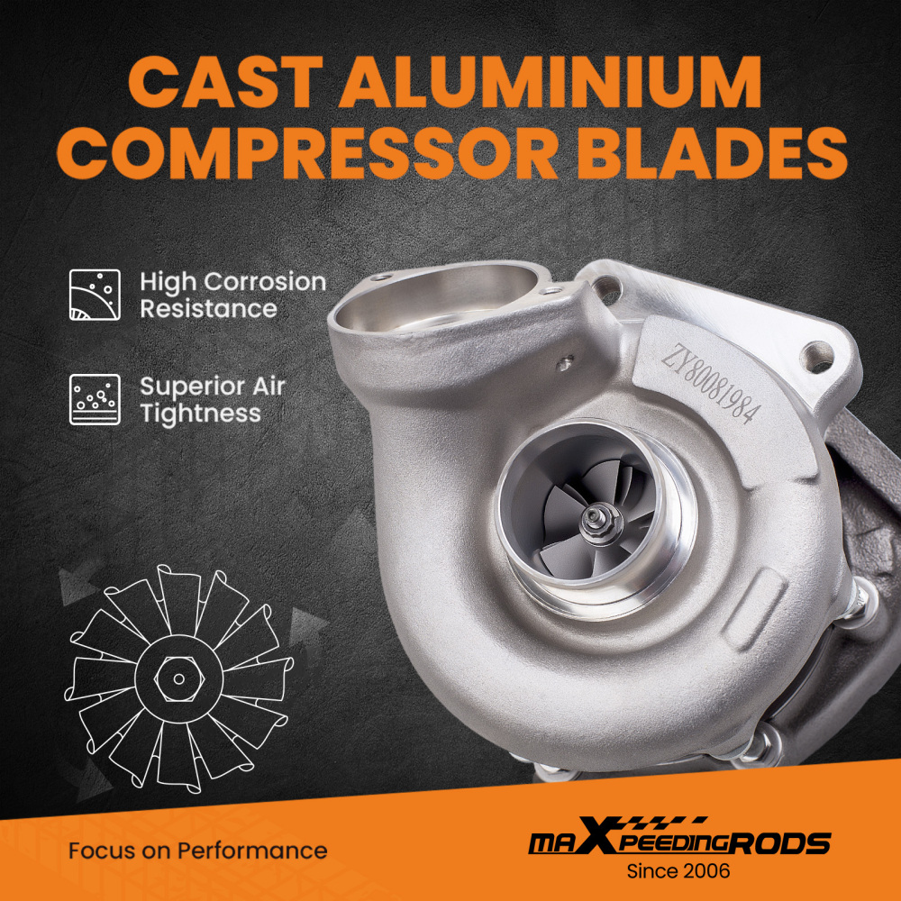 Turbocharger + Intercooler 49135-05671 compatible for BMW E90 320D 120D 163HP M47TU2D20