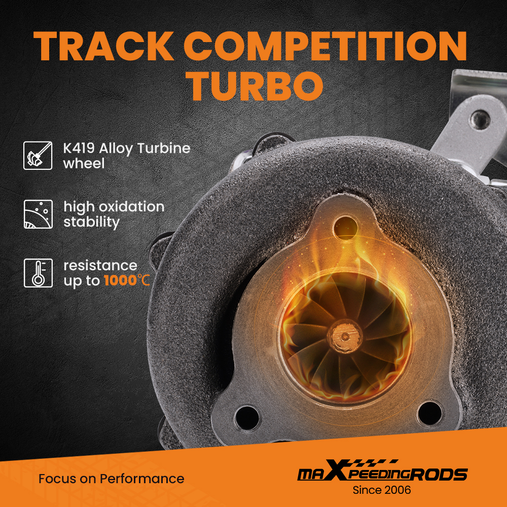 TF035VGK TURBO TURBOLADER compatibile per HYUNDAI SANTA FE 2.2 CRDI 49135-07100 49135-07300